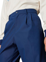 adidas Originals Twistknit Pleated Pant - Night Indigo