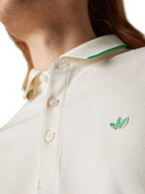 adidas Originals Twistknit Trefoil Polo - Chalk White