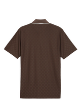 Puma x Arnold Palmer Tipped Jacquard Polo - Flat Bronze