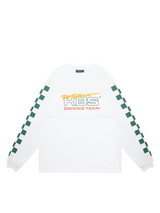 Walker Golf Things x KBS Driving Team Long Sleeve T-Shirt - Racing White