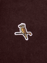 Walker Golf Things Kooka Terry Polo - Deep Chocolate