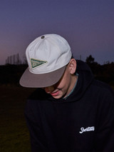 Shortees Golf Flag Patch Cap - 2 Tone Choc