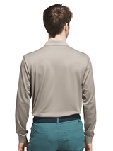 adidas Golf Ultimate365 COLD.RDY Long Sleeve Polo Shirt - Putty Beige