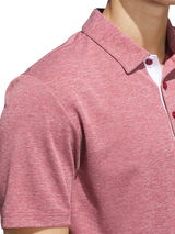 adidas Core Heather Polo Shirt - Collegiate Burgundy Mel.