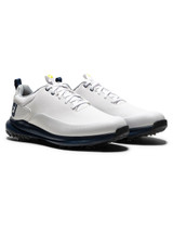 FootJoy Tour Rival Golf Shoes - White/Navy