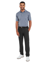 FootJoy Flower Bud Lisle Polo Shirt (Athletic Fit) - Flint
