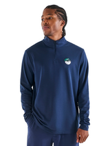 Malbon Flyer Mid Layer - Navy