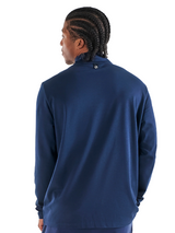 Malbon Flyer Mid Layer - Navy