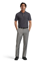 Ben Hogan Confetti Print Polo Shirt - Caviar
