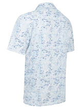 Callaway Geo Print Opti-Dri Swing Tech Polo Shirt - Bright White