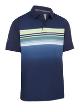 Callaway Engineered Fluid Stripe Polo Shirt - Peacoat