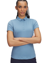 Under Armour Women's Playoff SS Polo - Blue Smoke