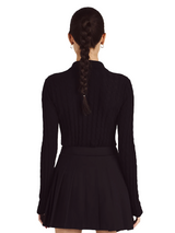 Malbon Womens Florence Knit Top - Black