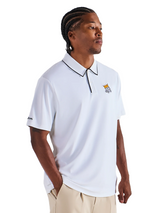 Malbon Fairway Monarch Polo - White