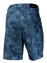 Greg Norman 4-Way Stretch Desert Dream Print Short - Midnight Blue