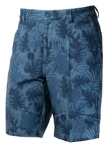 Greg Norman 4-Way Stretch Desert Dream Print Short - Midnight Blue