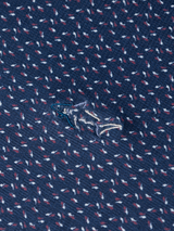 Greg Norman Play Dry Mini Abstract Spread Polo - Navy