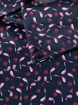 Greg Norman ML75 Clubs Button Down Collar Polo - Navy