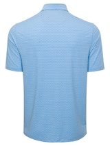 Greg Norman ML75 Stretch Driver Ball Polo - Soft Blue
