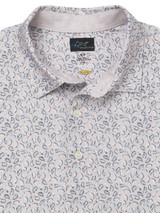 Greg Norman ML75 Stretch Mesh Salty Shell Polo - Biscotti