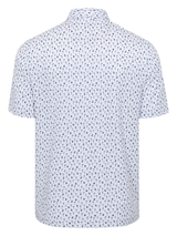 Greg Norman ML75 Stretch Jersey Colada Polo - White
