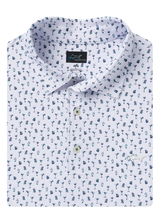 Greg Norman ML75 Stretch Jersey Colada Polo - White