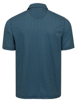 Greg Norman ML75 Stretch Mesh Parrot Paradise Polo - Nocturne