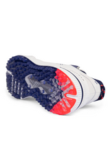 Payntr Golf X 001 Golf Shoes (Wide Fit) - White/Electric Red/Navy