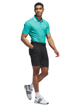 adidas Ultimate365 Tour Twistknit Pique Polo Shirt - Pure Teal