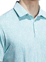 adidas Ultimate365 Mini Bunker Polo Shirt - Pure Teal