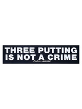 Malbon x Santa Bumper Sticker - Black