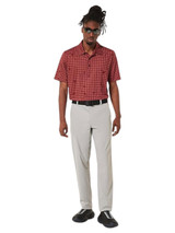 Oakley Grid Camo Polo - Grid Print Rosewood