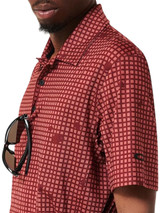 Oakley Grid Camo Polo - Grid Print Rosewood