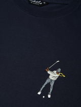Eastside Golf Core Swingman Tee - Midnight Navy