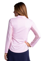 Bette & Court Women's Cool Elements Swing Polo - Pink