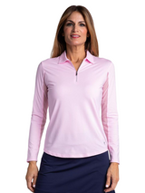Bette & Court Women's Cool Elements Swing Polo - Pink
