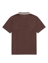 Walker Golf Things Kooka Two-Tone Polo - Chocolate/White