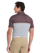 Original Penguin "Engineered "P" Colour Block Polo - Asphalt