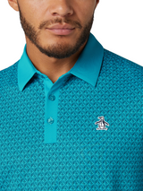 Original Penguin Pete's Tee Time Polo - Caribbean Sea