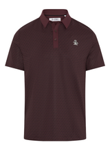 Original Penguin Pete's Tee Time Polo - Mavu Wine