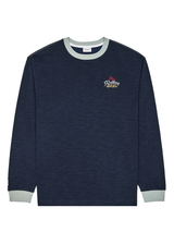 Malbon Port Ringer Tee - Navy