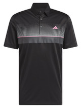 adidas Performance Allover Print Polo Shirt - Black