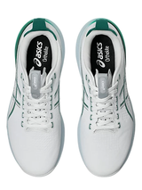 Asics Gel Kayano Ace 3 (Wide Fit) Golf Shoes - White/Jasper Green