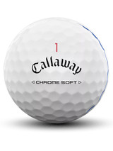 Chrome Soft Triple Track Golf Balls - 2 Dozen