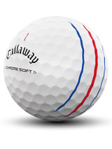 Chrome Soft Triple Track Golf Balls - 2 Dozen