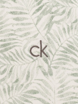 Calvin Klein Palm Printed Polo - Sage