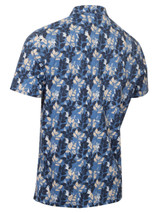 Calvin Klein Fletcher Printed Polo - Denim/Navy