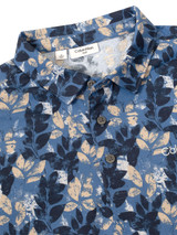Calvin Klein Fletcher Printed Polo - Denim/Navy