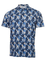 Calvin Klein Fletcher Printed Polo - Denim/Navy