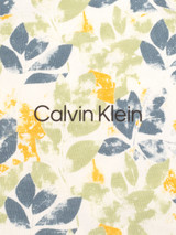 Calvin Klein Fletcher Printed Polo - Green/Denim